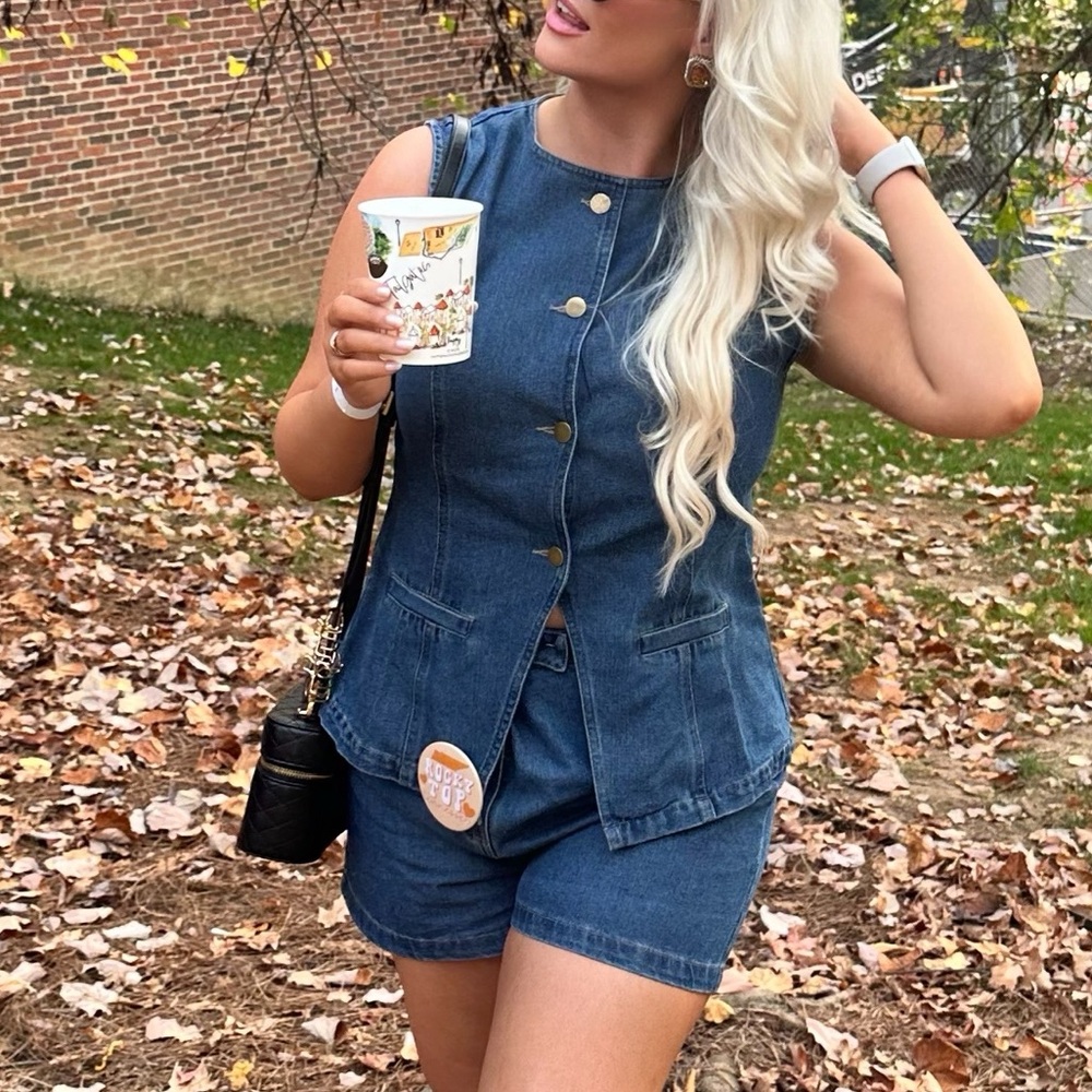 2 piece denim set